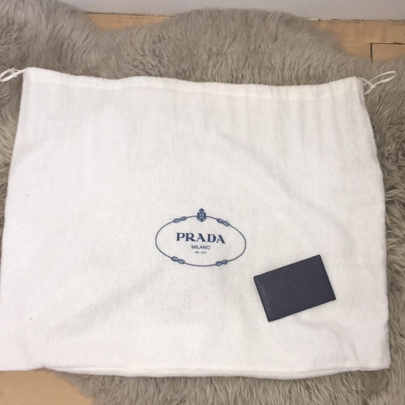 PRADA Bluette+Cobalto Saffiono Lux Authentic - Picture 6 of 6